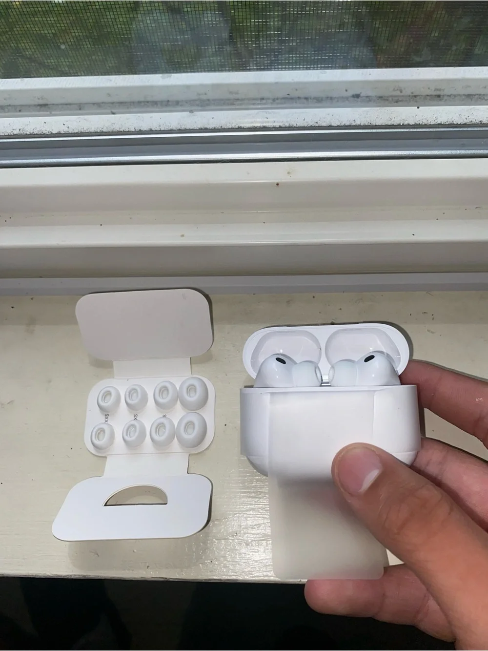 Apple White AirPods Pro Styled Earbuds with Charging Case